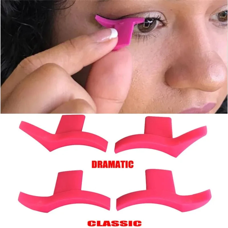 1Pair Cat Eye Eyeliner Stamps Eye Shadow Cosmetic Easy to Makeup Wing Style Tools Classic Eye Liner Stamping Stencil Accessories