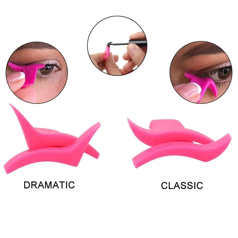 1Pair Cat Eye Eyeliner Stamps Eye Shadow Cosmetic Easy to Makeup Wing Style Tools Classic Eye Liner Stamping Stencil Accessories