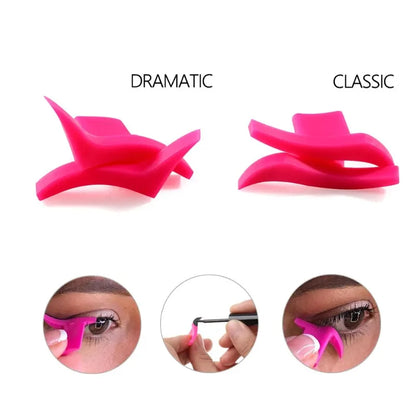 1Pair Cat Eye Eyeliner Stamps Eye Shadow Cosmetic Easy to Makeup Wing Style Tools Classic Eye Liner Stamping Stencil Accessories